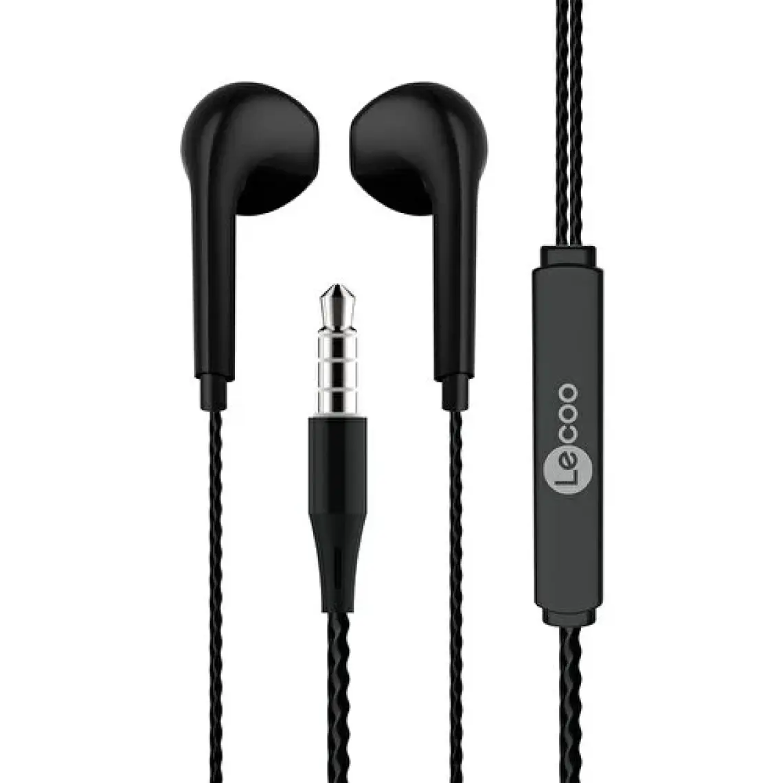 Lenovo Lecoo EH104 Siyah Mikrofonlu 3.5 mm Kulak İçi Kulaklık
