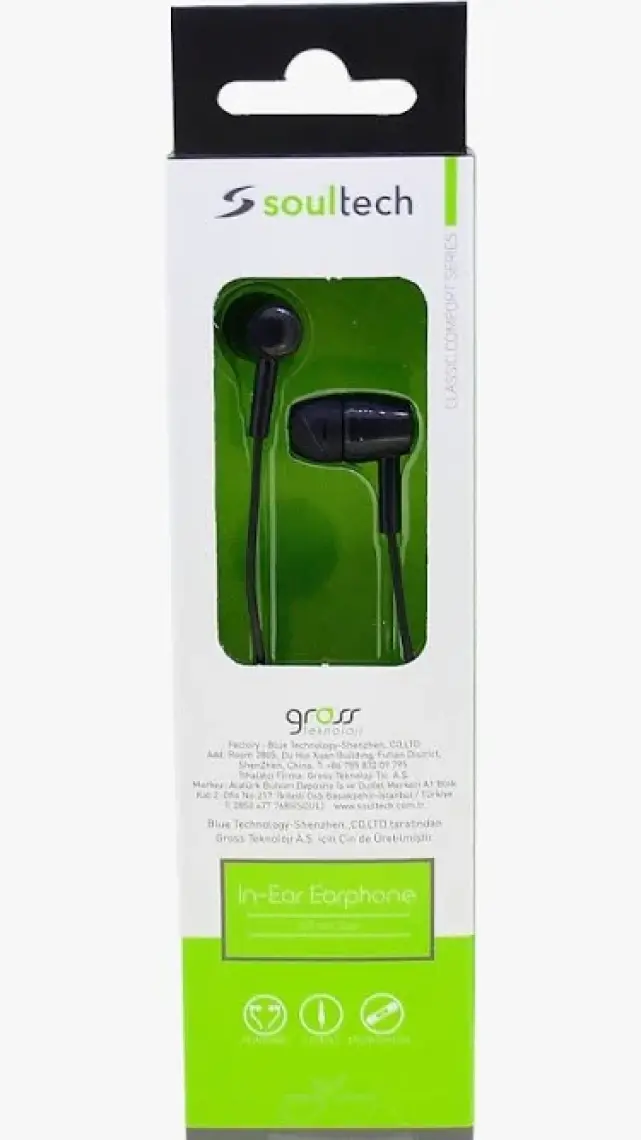 Soultech KK030S Comfort Classic Kulak Içi Kulaklık