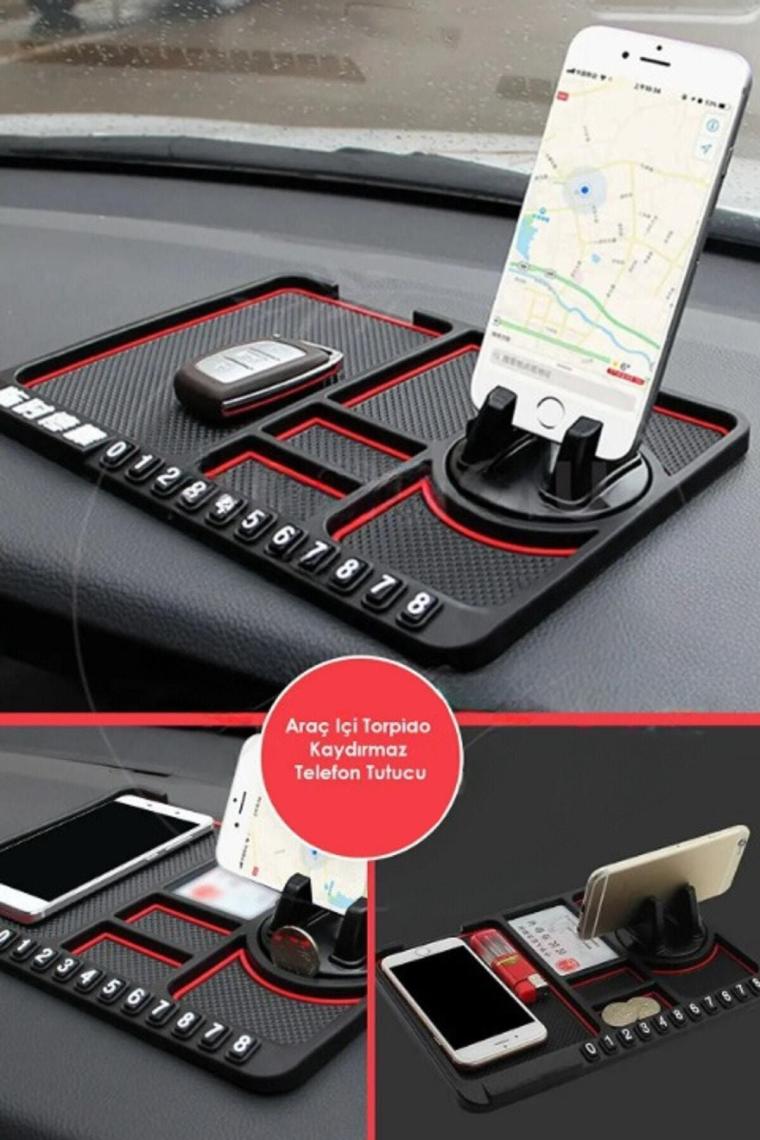 Kaufhier Çok Fonksiyonlu Araç Içi Telefon Tutucu