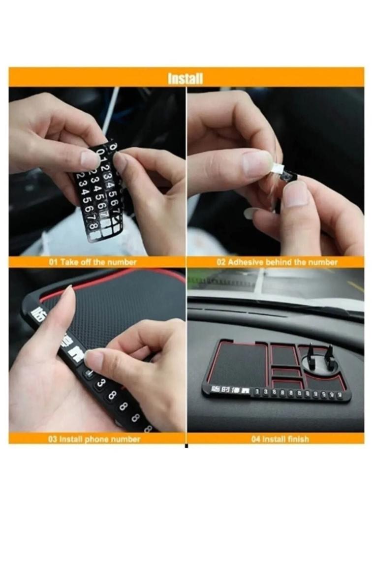 Kaufhier Çok Fonksiyonlu Araç Içi Telefon Tutucu
