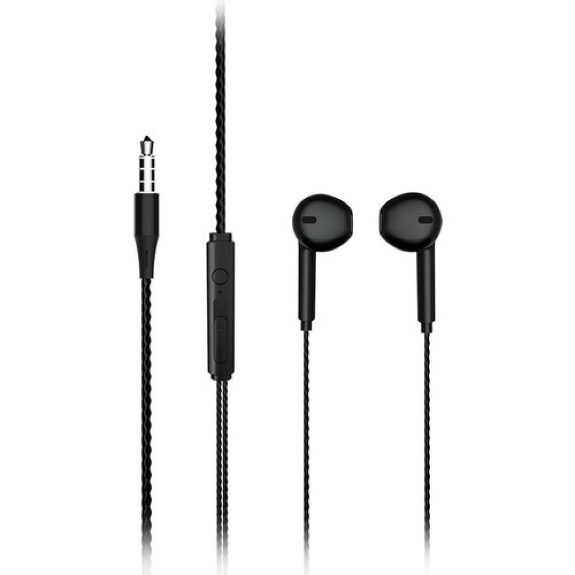 Lecoo EH104 Kablolu 3.5mm Jacklı Kulak İçi Mikrofonlu Kulaklık Siyah