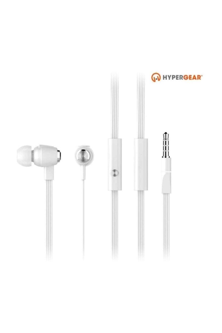 HyperGear dBm Wave Beyaz Kablolu Mikrofonlu Kulak İçi Kulaklık