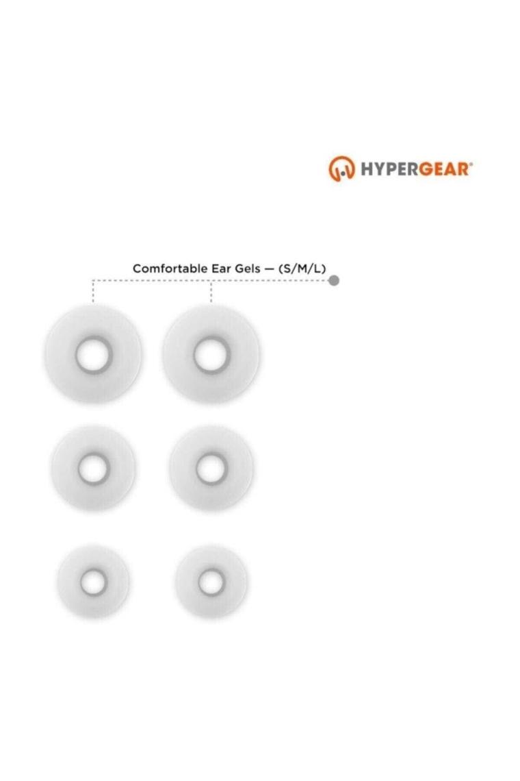 HyperGear dBm Wave Beyaz Kablolu Mikrofonlu Kulak İçi Kulaklık