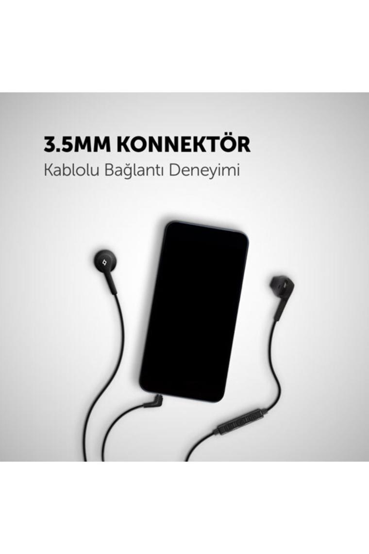 Ttec Rio 2KMM11S Siyah Mikrofonlu Kulak İçi Kulaklık