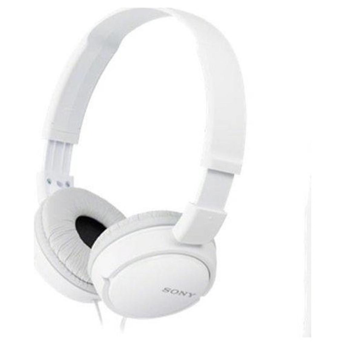 Sony MDR-ZX110APW Beyaz Mikrofonlu Kulak Üstü Kulaklık
