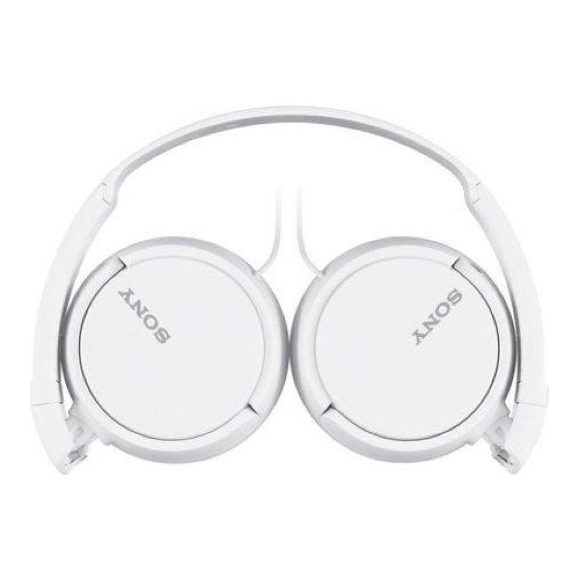 Sony MDR-ZX110APW Beyaz Mikrofonlu Kulak Üstü Kulaklık