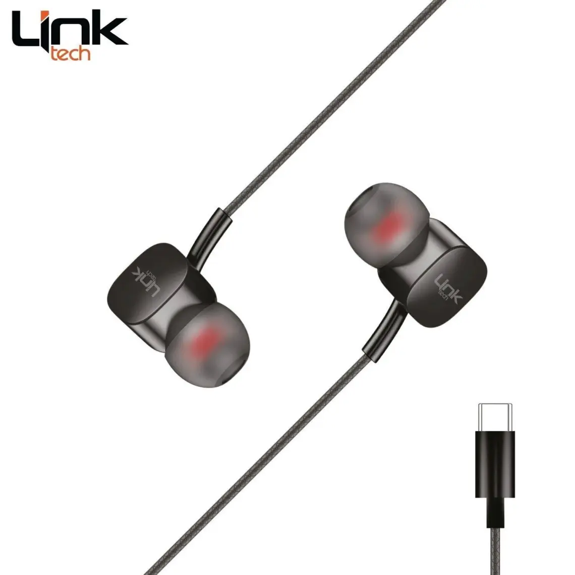 Linktech H16 Kulak Içi Usb-C Kablolu Mikrofonlu Kulaklık