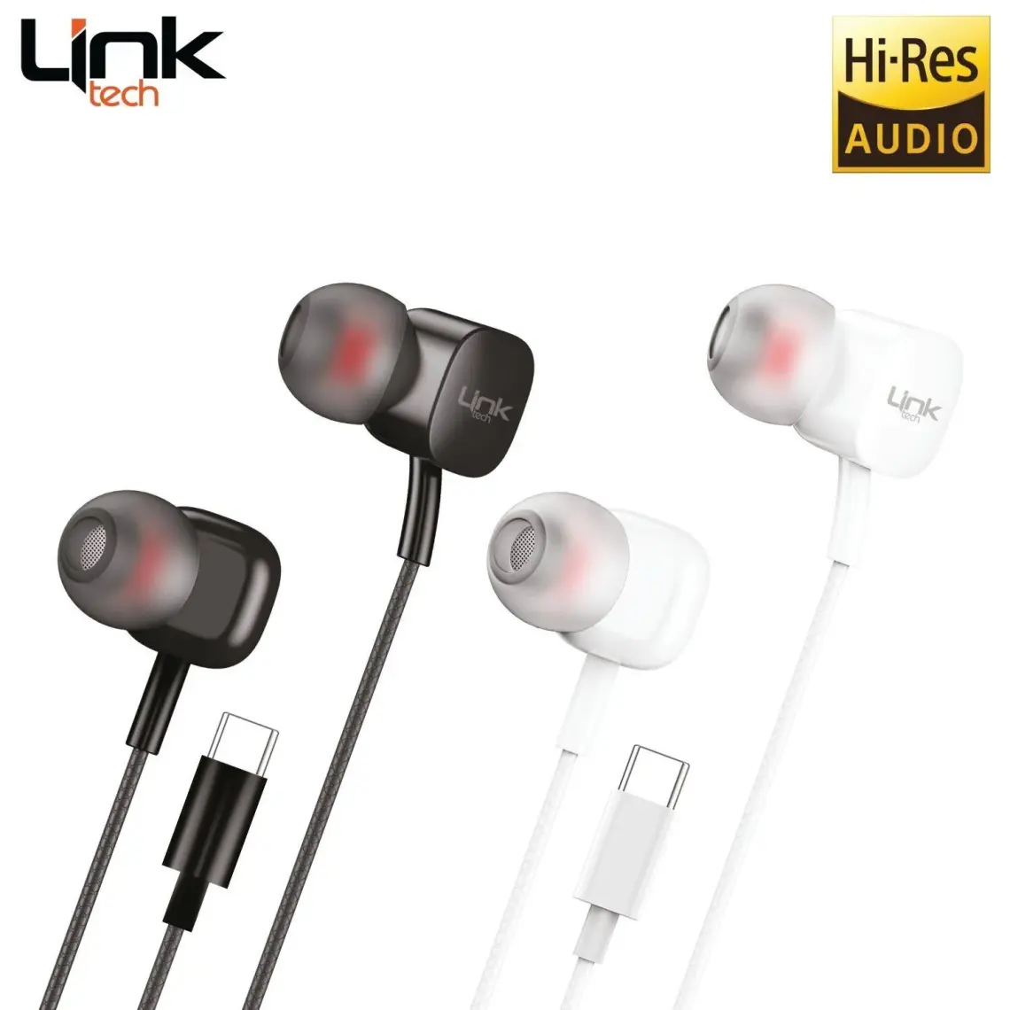 Linktech H16 Kulak Içi Usb-C Kablolu Mikrofonlu Kulaklık