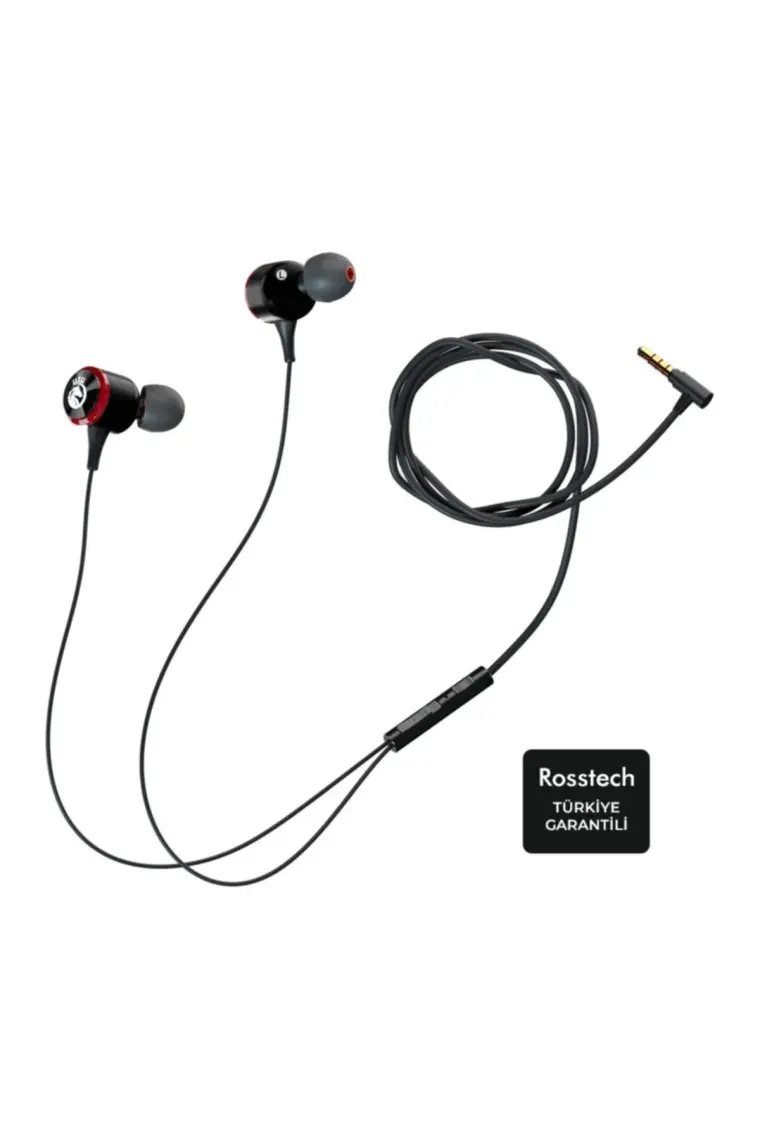 Rosstech Rs-70 Pro Metal Kablolu Kulak içi Kulaklık ve Özel Taşıma Çantası