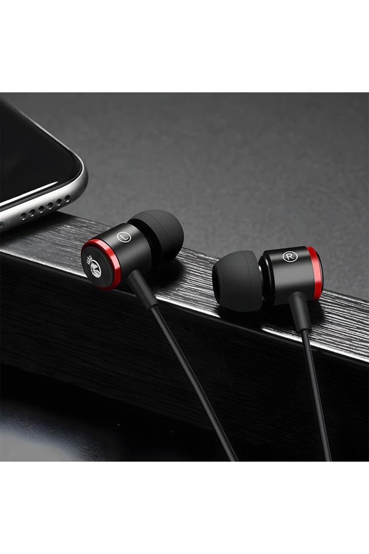 Rosstech Rs-50 Pro Mikrofonlu Kablolu Kulak İçi Kulaklık + Özel Taşıma Çantası