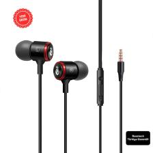 Rosstech Rs-50 Pro Mikrofonlu Kablolu Kulak İçi Kulaklık + Özel Taşıma Çantası