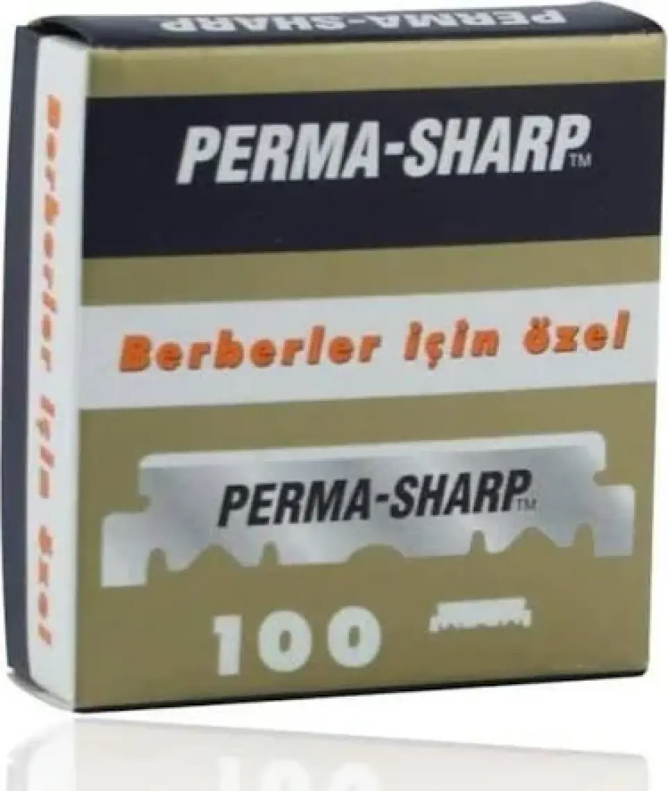 Permasharp Kırık Berber Jileti 100 Adet