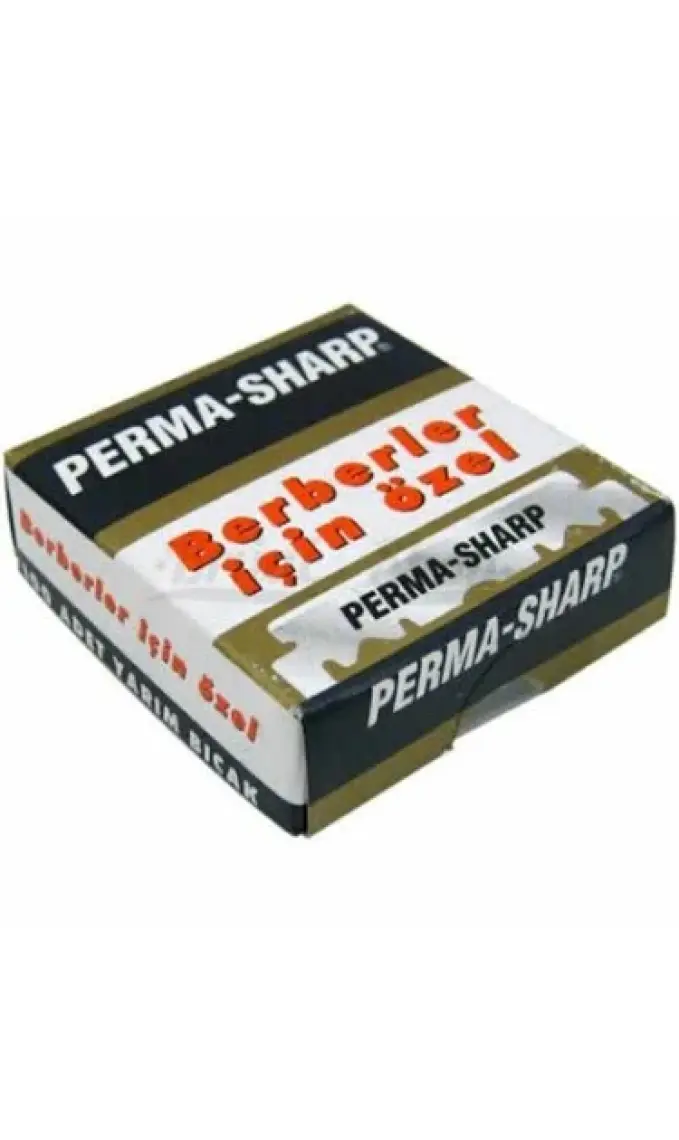 Permasharp Kırık Berber Jileti 100 Adet