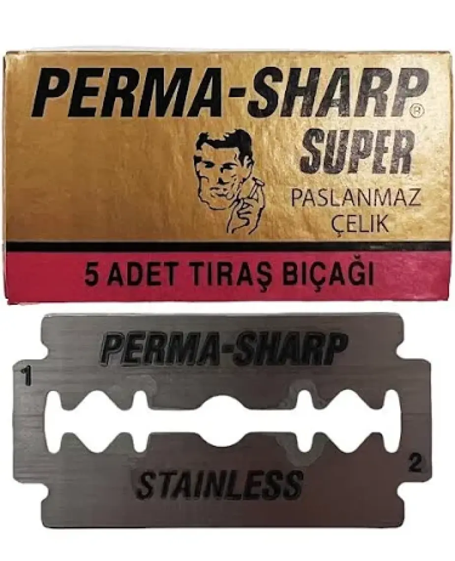 Permasharp Kırık Berber Jileti 100 Adet