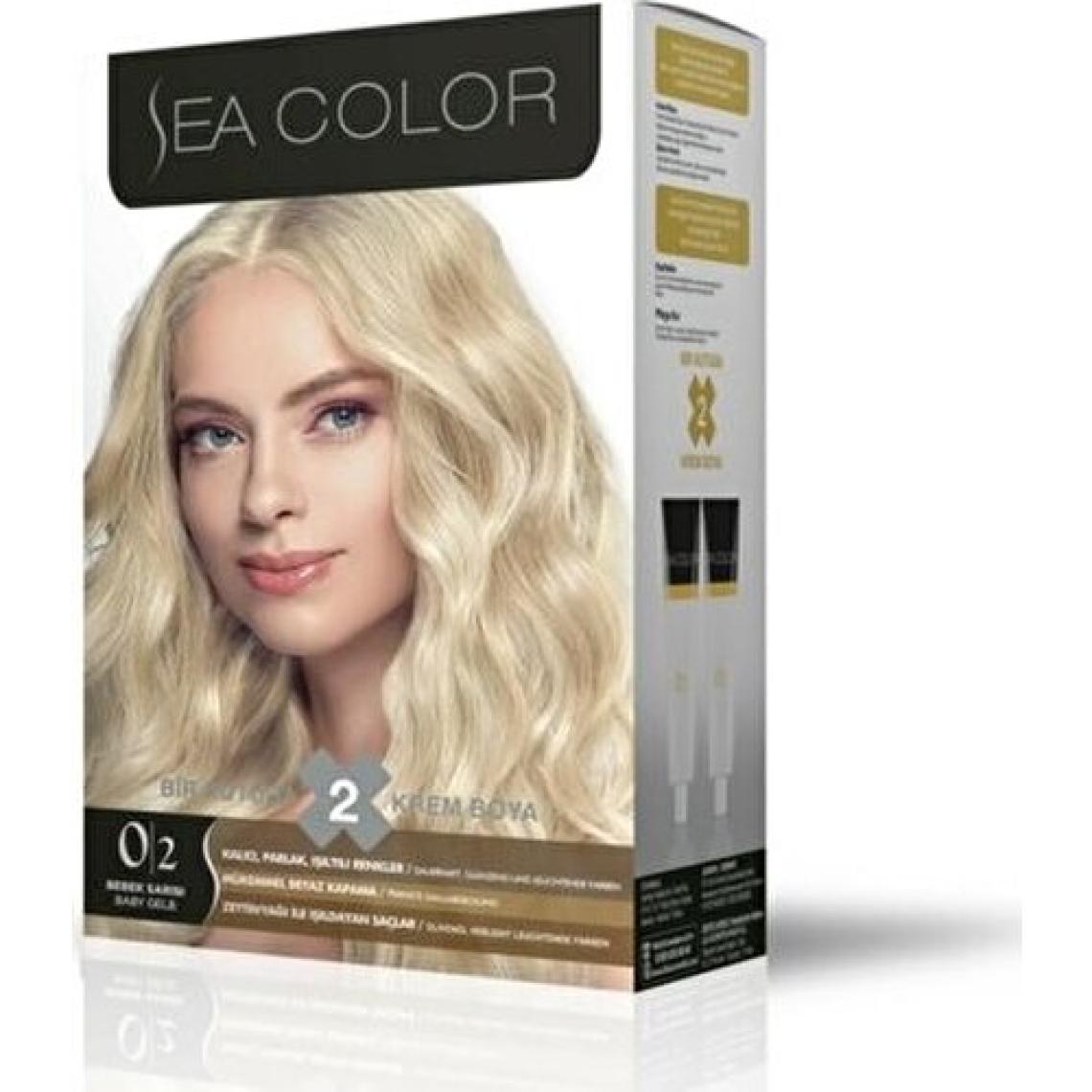 Sea Color 0.2 Bebek Sarısı 2 Tüplü Set Boya