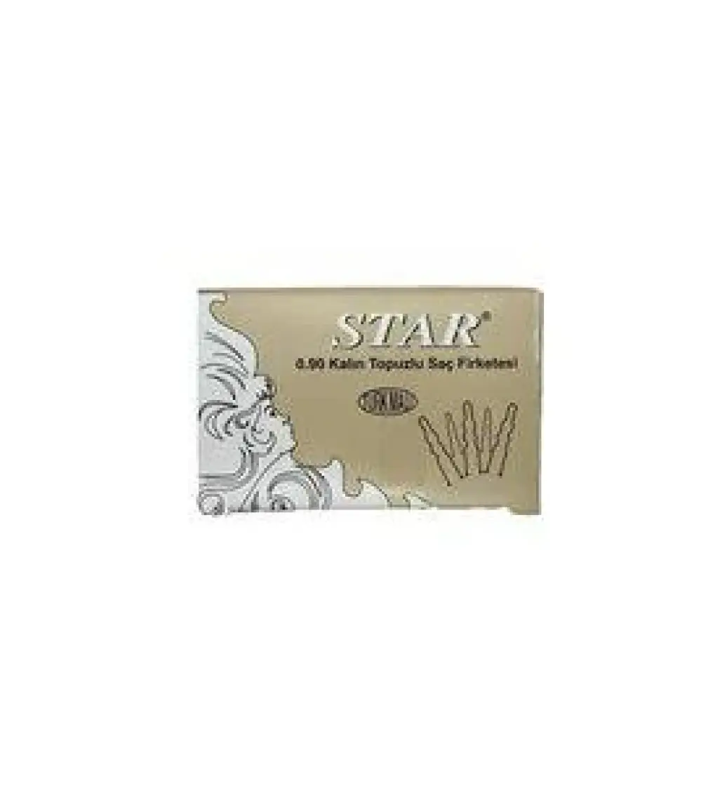 Siyah Saç Firketesi Topuzlu Kalın 0.90 150 gr