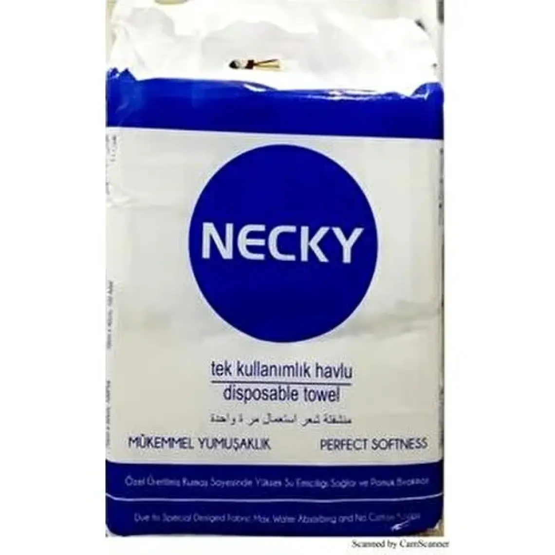 Necky Tek Kullanımlık Havlu Tekli Paket 100'lü 70 cm x 40 cm