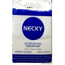 Necky Tek Kullanımlık Havlu Tekli Paket 100'lü 70 cm x 40 cm