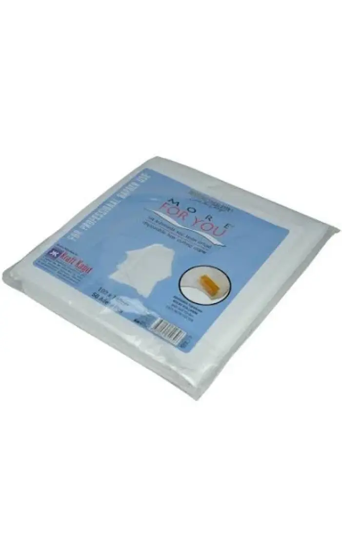 More For You Tek Kullanımlık Berber Önlüğü 50 Li More For You (Kesim Penuarı)naylon