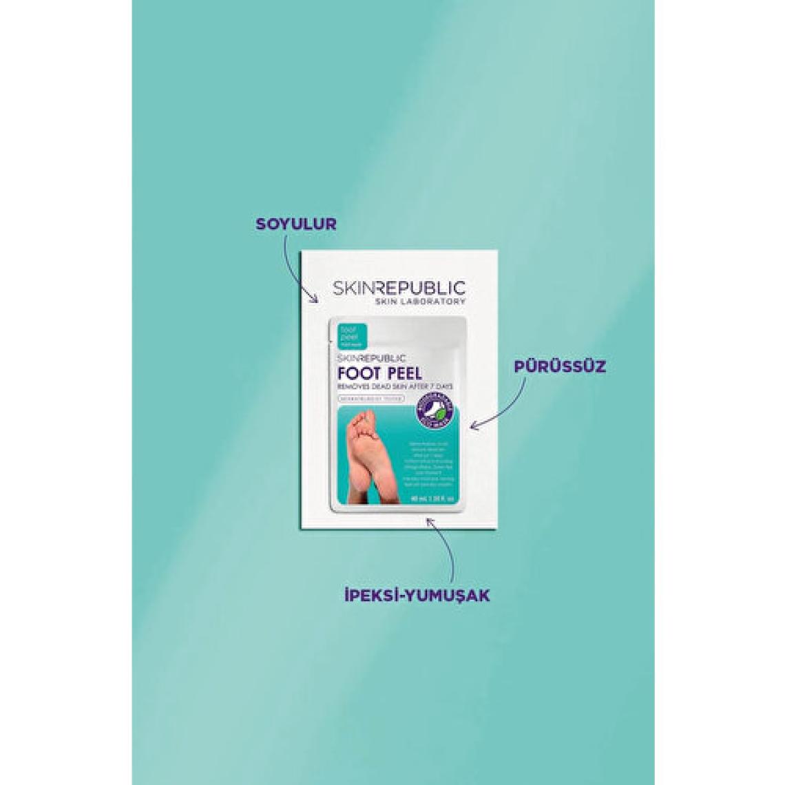 Skin Republic Foot Peeling Etkili Yenileyici Ayak Maskesi 40 ml