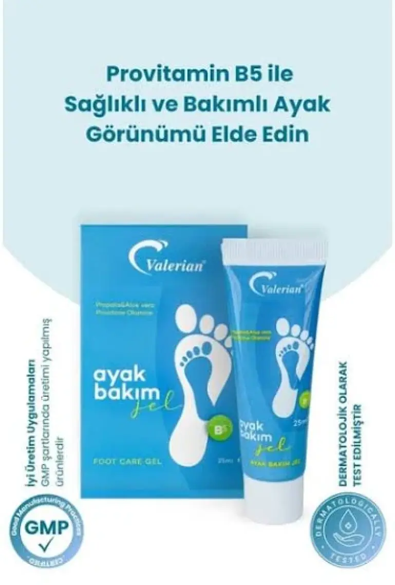 Valerian Ayak Kokusu Jeli 25 ml