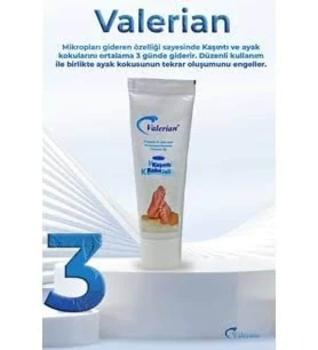 Valerian Ayak Kokusu Jeli 25 ml