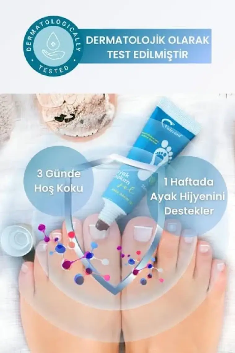 Valerian Ayak Kokusu Jeli 25 ml