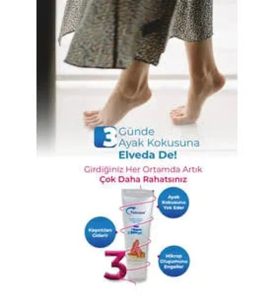 Valerian Ayak Kokusu Jeli 25 ml