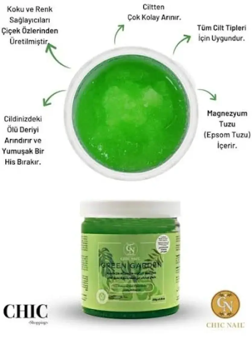 Chic Nail Manikür & Pedikür ve Vücut Peeling Bali Mango 250 Gram