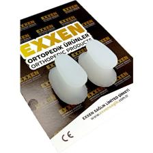 Exxen Ayak Parmak Arası Silikon Makara 1 Çift Parmak Ayırıcı Hallux Valgux