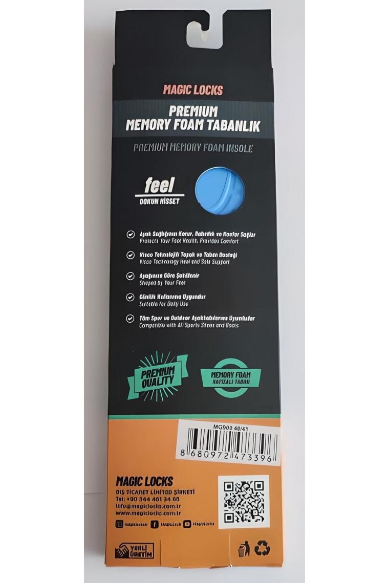 MG900 Magic Locks Premium Memory Foam Tabanlık
