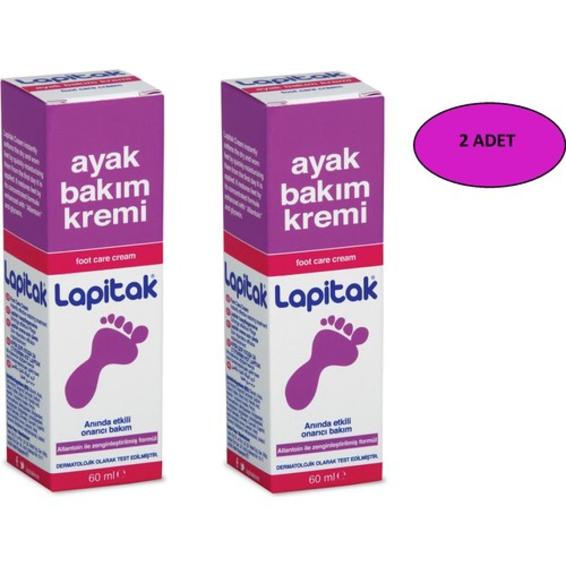 Lapitak Ayak Bakım Kremi 60 ml 2'li