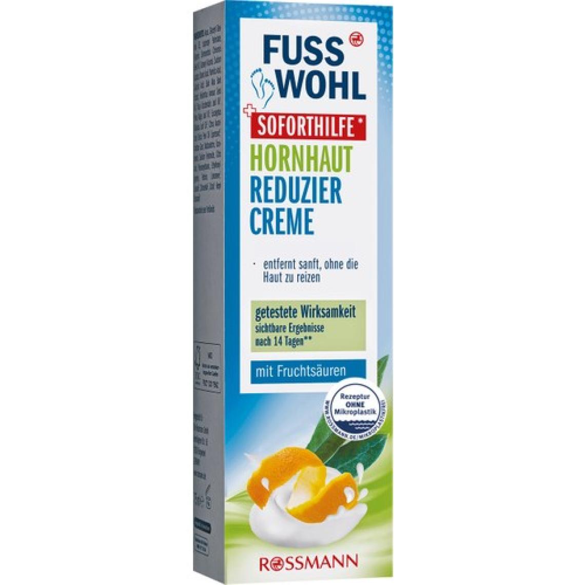 Fusswohl Ayak Bakım Kremi Ayak Çatlakları ve Pürüzlu Ayaklara Özel - Anında Etki 75 ml