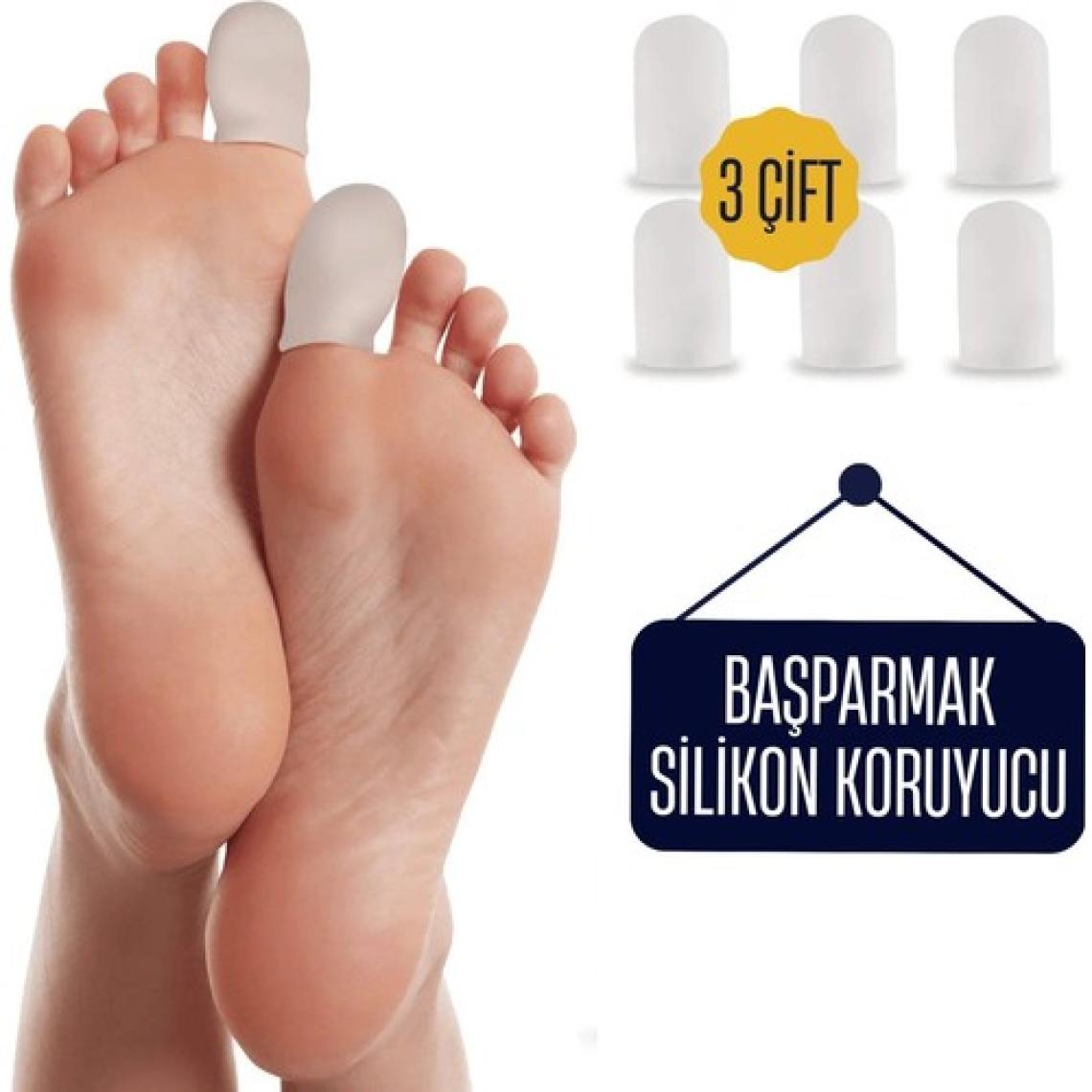 KaktüsKedi 6 ADET Baş Parmak İçin Silikon Koruyucu 711553