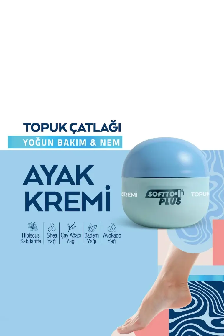 Softto Plus Topuk ve Ayak Kremi 100 ml