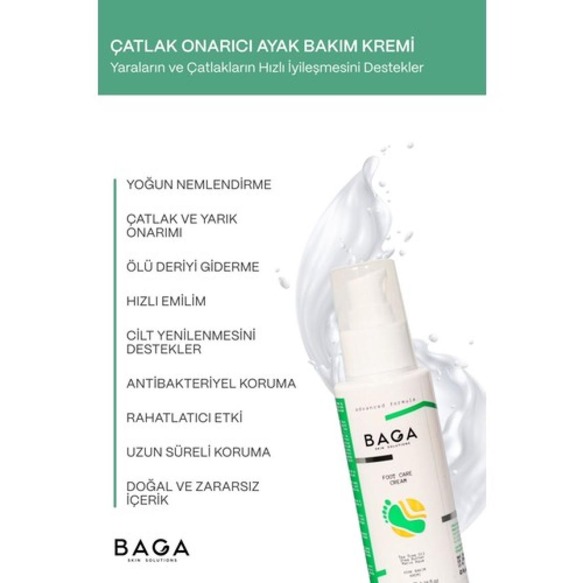 Hızla Emilip Cildinizi Nemlendiren Shea Yağı ve Vitamin E İçeren Onarıcı Ayak Bakım Kremi - 75 ml