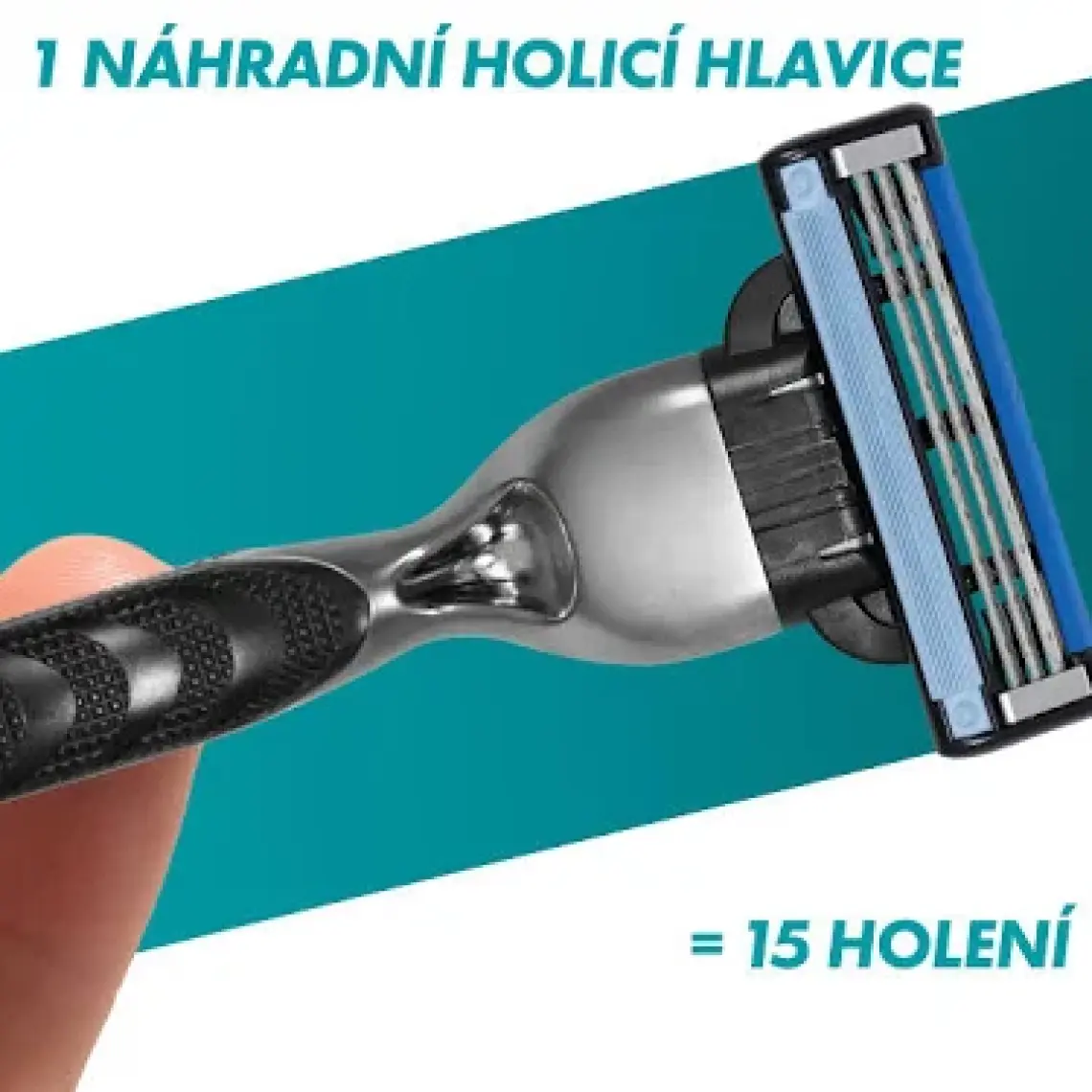Gillette Mach3 Tıraş Makinesi + 2 Yedek Tıraş Bıçağı