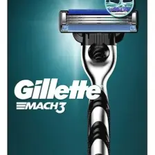 Gillette Mach3 Tıraş Makinesi + 2 Yedek Tıraş Bıçağı