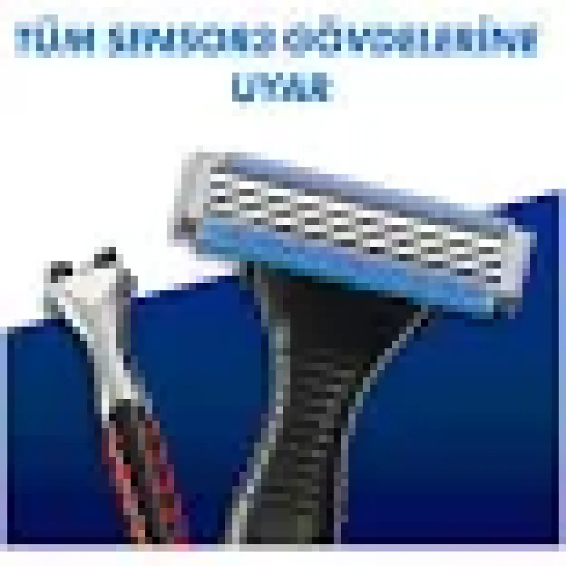 Gillette Sensor3 Tıraş Makinesi - 3 Bıçaklı, Kayganlaştırıcı Bant ve Oynar Başlık ile, 1 Adet + 6 Yedek Bıçak