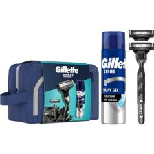 Gillette Mach3 Charcoal 2Up + Charcoal Series Jel 200ML + Çanta