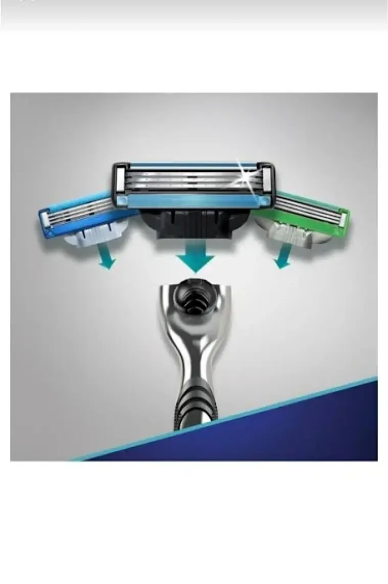 Gillette Mach 3 Start Makine + 3 Yedek