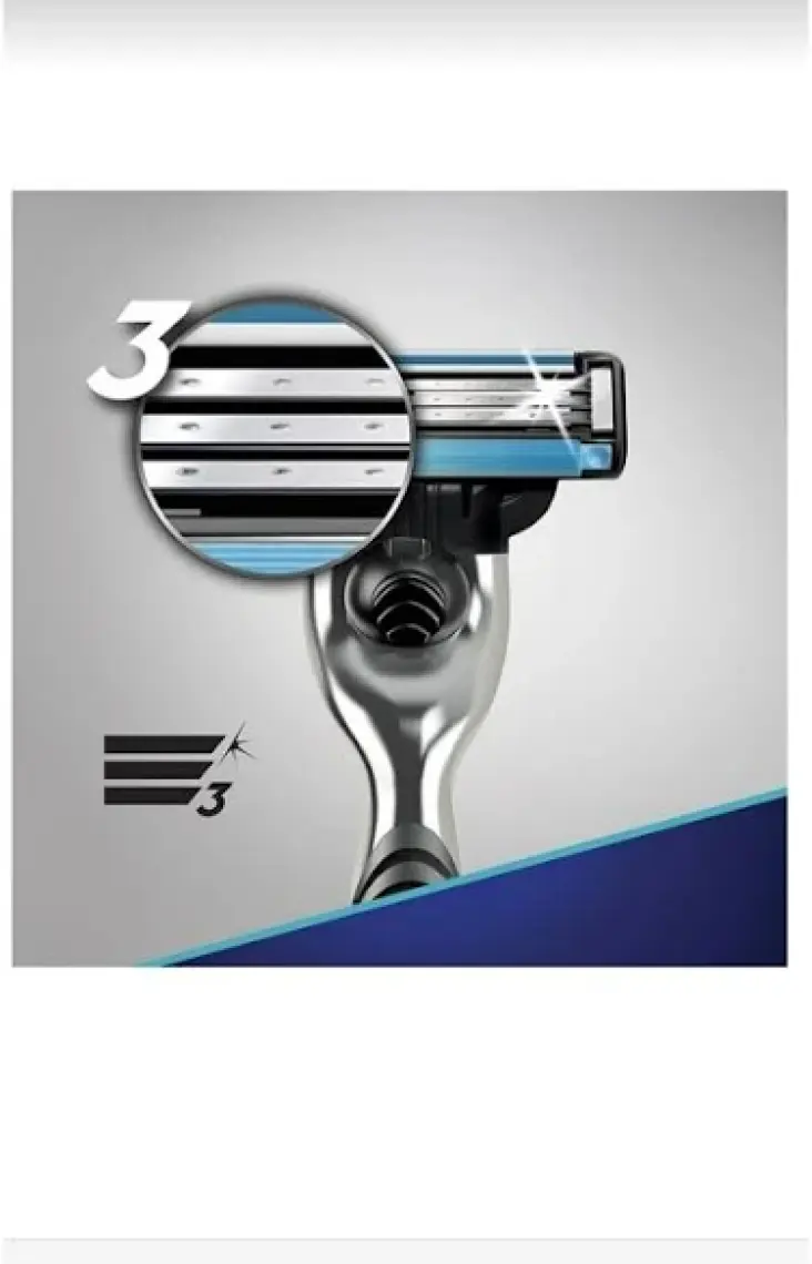 Gillette Mach 3 Start Makine + 3 Yedek
