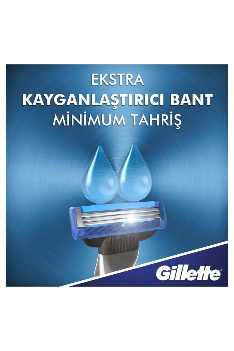 Gillette Mach3 Turbo Milli Takım Özel Paketi 4 Yedekli Tıraş Makinesi