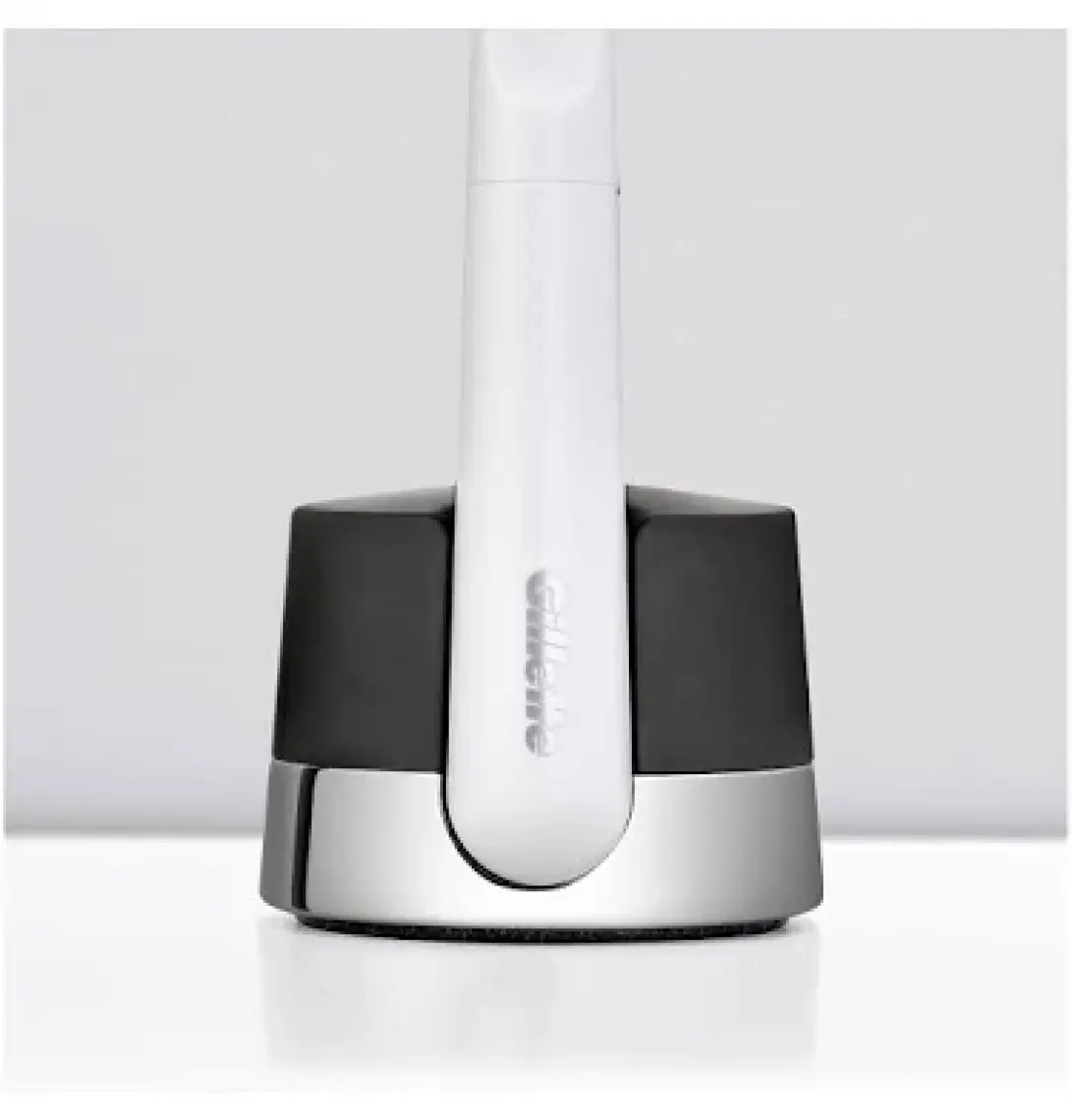 Gillette Skinguard Makine + Manyetik Stand White Edition