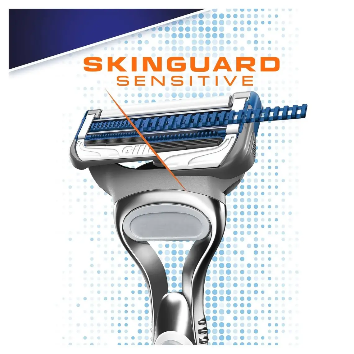 Gillette Skinguard Sensitive Tıraş Makinesi + Yedek Tıraş Bıçağı