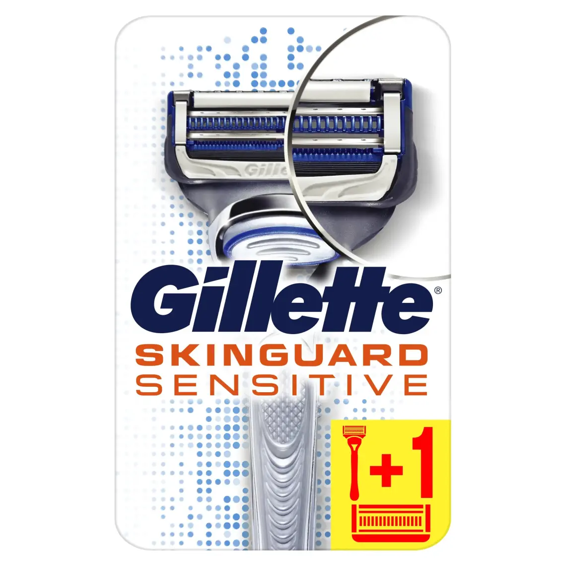 Gillette Skinguard Sensitive Tıraş Makinesi + Yedek Tıraş Bıçağı