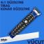 Gillette Fusion Styler 4'ü 1 Arada Hassas Vücut Tüyü ve Sakal Düzeltici Tıraş Makinesi ve Kenar Düzeltici