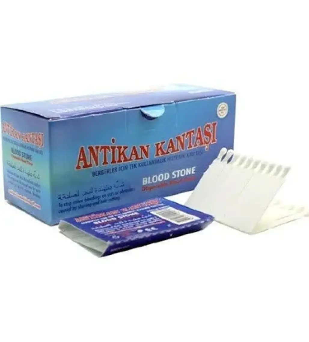Antikan Kan Taşı Kibrik Şekli 20x20Adet Kutu