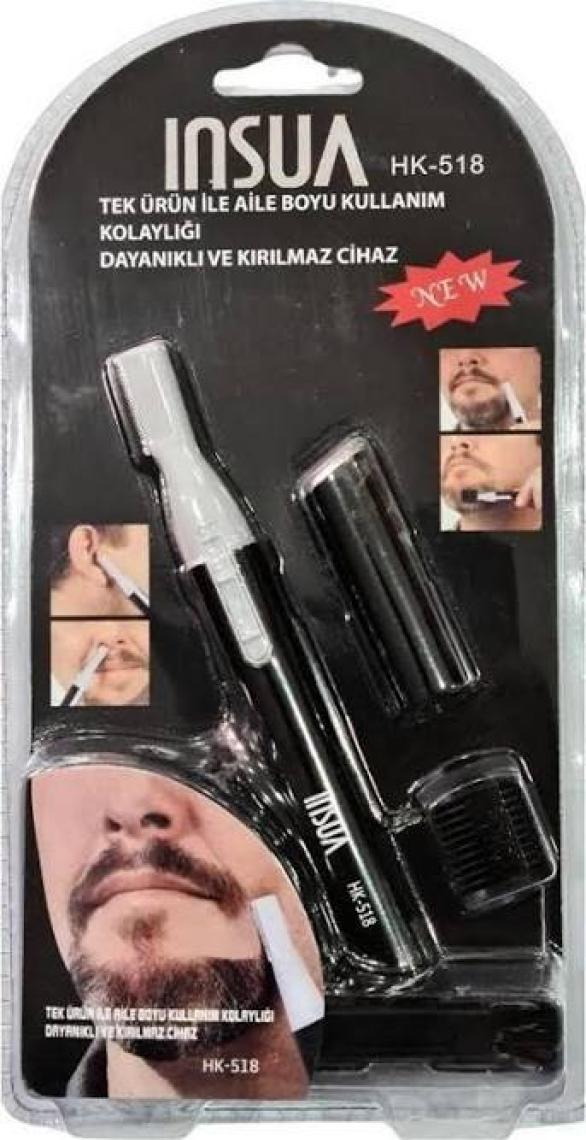 Gemei Gm-518 Kulak Burun Faul Traş Makinesi