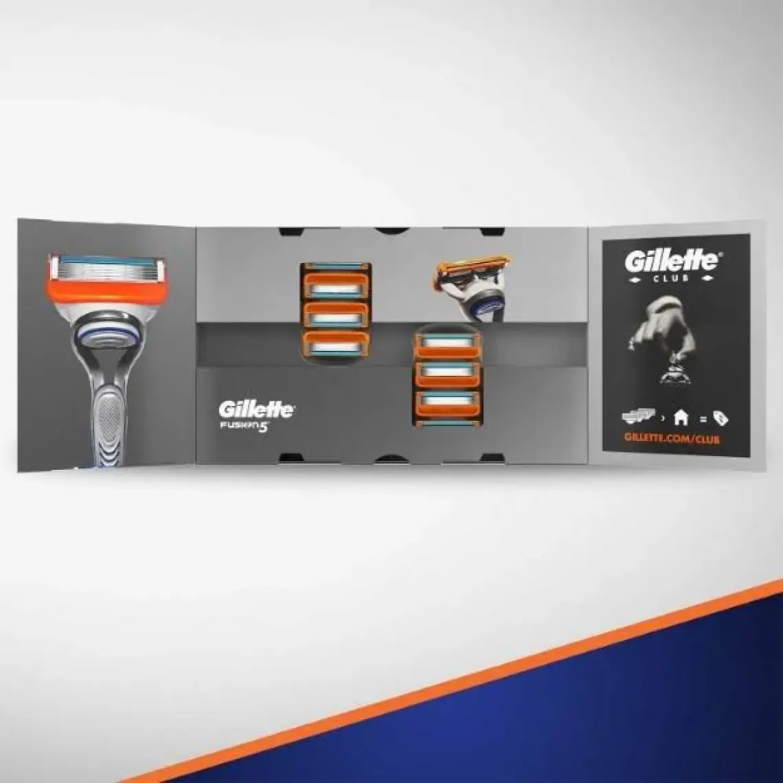 Gillette Fusion Avantajlı Yedek Tıraş Bıçağı 8'li